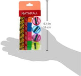 Nataraj Neon 8 Big Eraser and Neon 4 Round Sharpener Set
