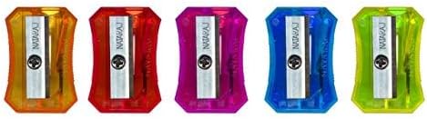 Nataraj Neon Sharpener Jar – Multicolor, Pack of 20