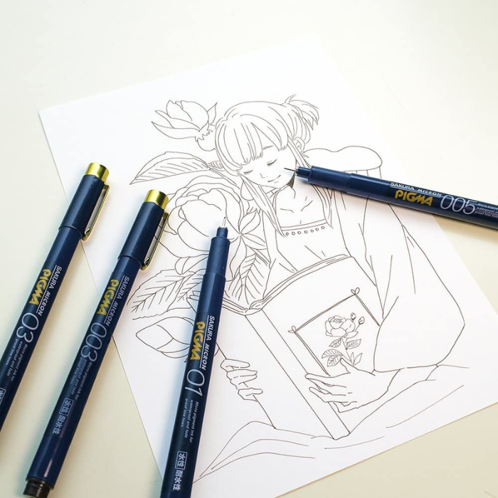 Sakura Pigma Micron Pen 005 – Black