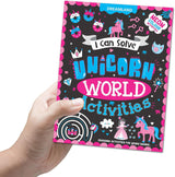 DREAMLAND I CAN SOLVE - Unicorn World Activities - I Can Solve Activity Book for Kids Age 4- 8 Years | With Colouring Pages, Mazes, Dot-to-Dots