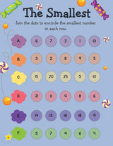 DREAMLAND - Fun with Maths Activity Book for Children Age 6+ with Stickers - Learn Everyday Series for Kids