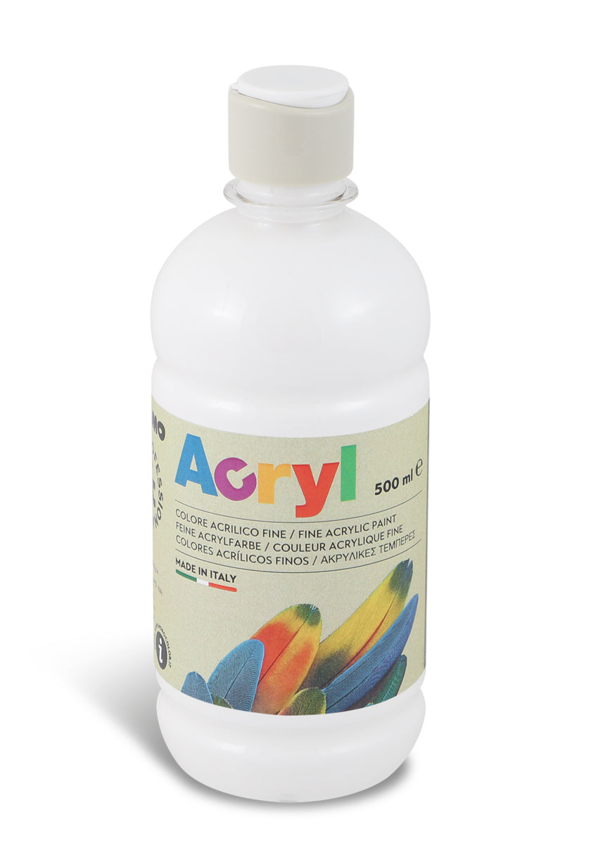 Primo Acrylic Paint with Flow-Control Cap 500ml