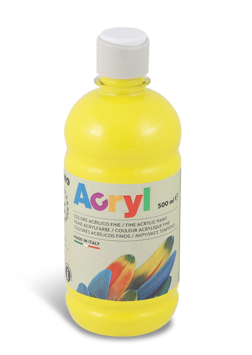 Primo Acrylic Paint with Flow-Control Cap 500ml