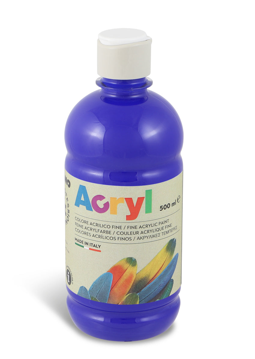 Primo Acrylic Paint with Flow-Control Cap 500ml