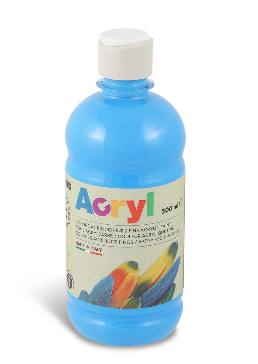 Primo Acrylic Paint with Flow-Control Cap 500ml