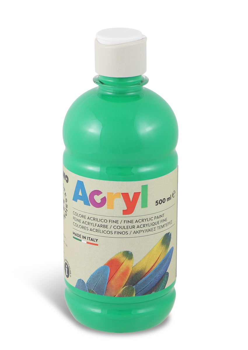Primo Acrylic Paint with Flow-Control Cap 500ml