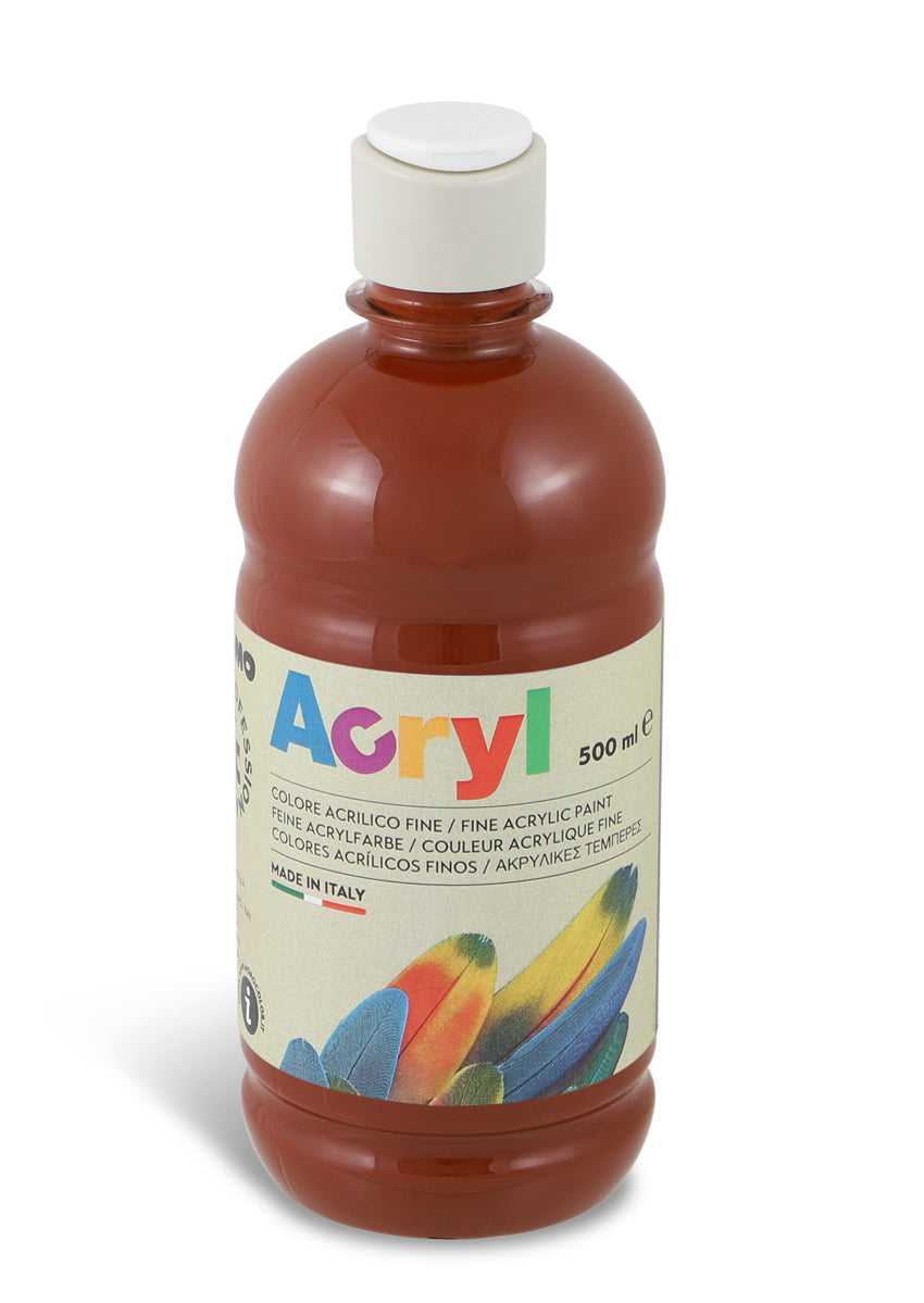 Primo Acrylic Paint with Flow-Control Cap 500ml