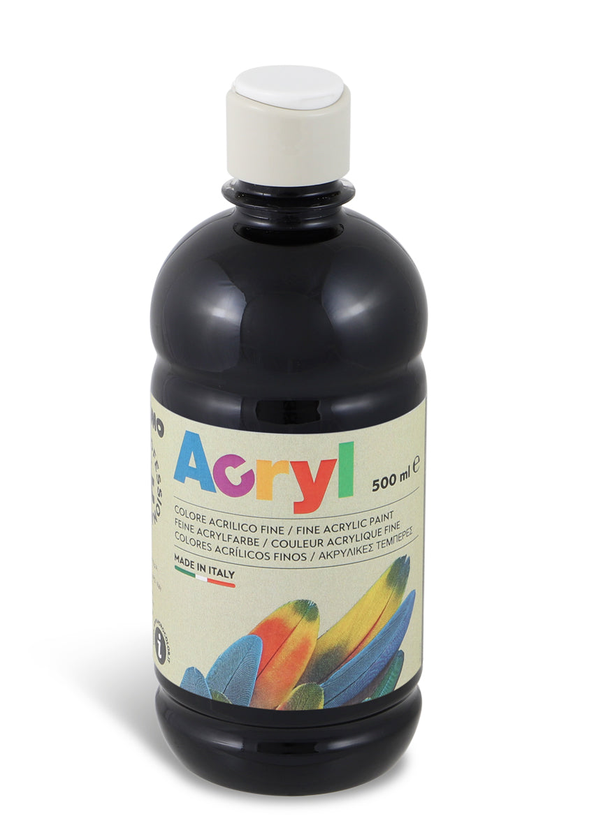 Primo Acrylic Paint with Flow-Control Cap 500ml