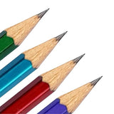 Nataraj Metallic HB Pencils – 12 Pieces with Sharpener