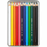 Nataraj Vivid Premium Triangular Colour Pencils – 12 Bright Shades