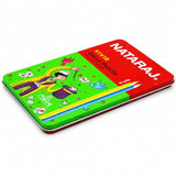 Nataraj Vivid Premium Triangular Colour Pencils – 12 Bright Shades