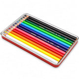 Nataraj Vivid Premium Triangular Colour Pencils – 12 Bright Shades