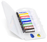 Primo Poster Paint Set – 8 × 12 ml Aluminium Tubes | Bright Washable Colours in Compact Polypropylene Box