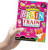 DREAMLAND - Brain Train Activity Book for Kids Age 6+ - With Colouring Pages, Mazes, Puzzles and Word searches Activities