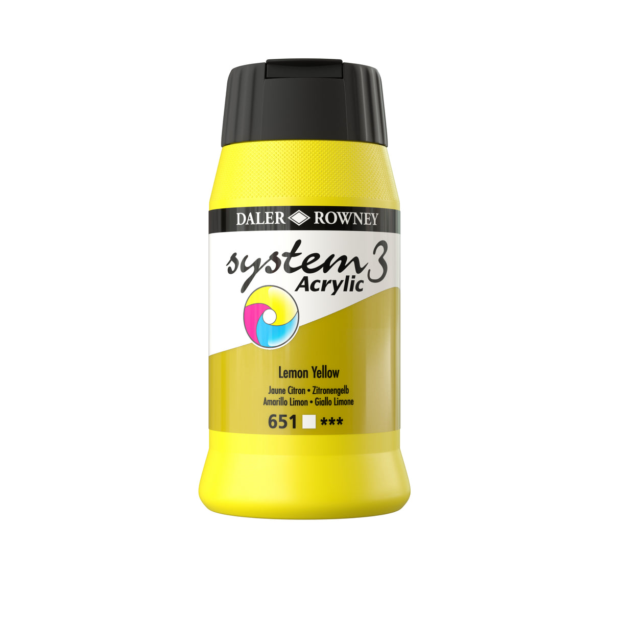 Daler Rowney System3 Acrylic Colours 500ml