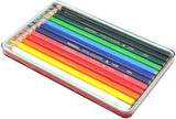 Nataraj Vivid Premium Triangular Colour Pencils – 12 Bright Shades