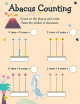 DREAMLAND - Fun with Maths Activity Book for Children Age 6+ with Stickers - Learn Everyday Series for Kids