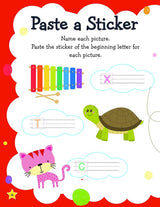 DREAMLAND - Letters and Sounds Activity Book for Children Age 3+ with Stickers - Early Learning Learn Everyday Series For Kids