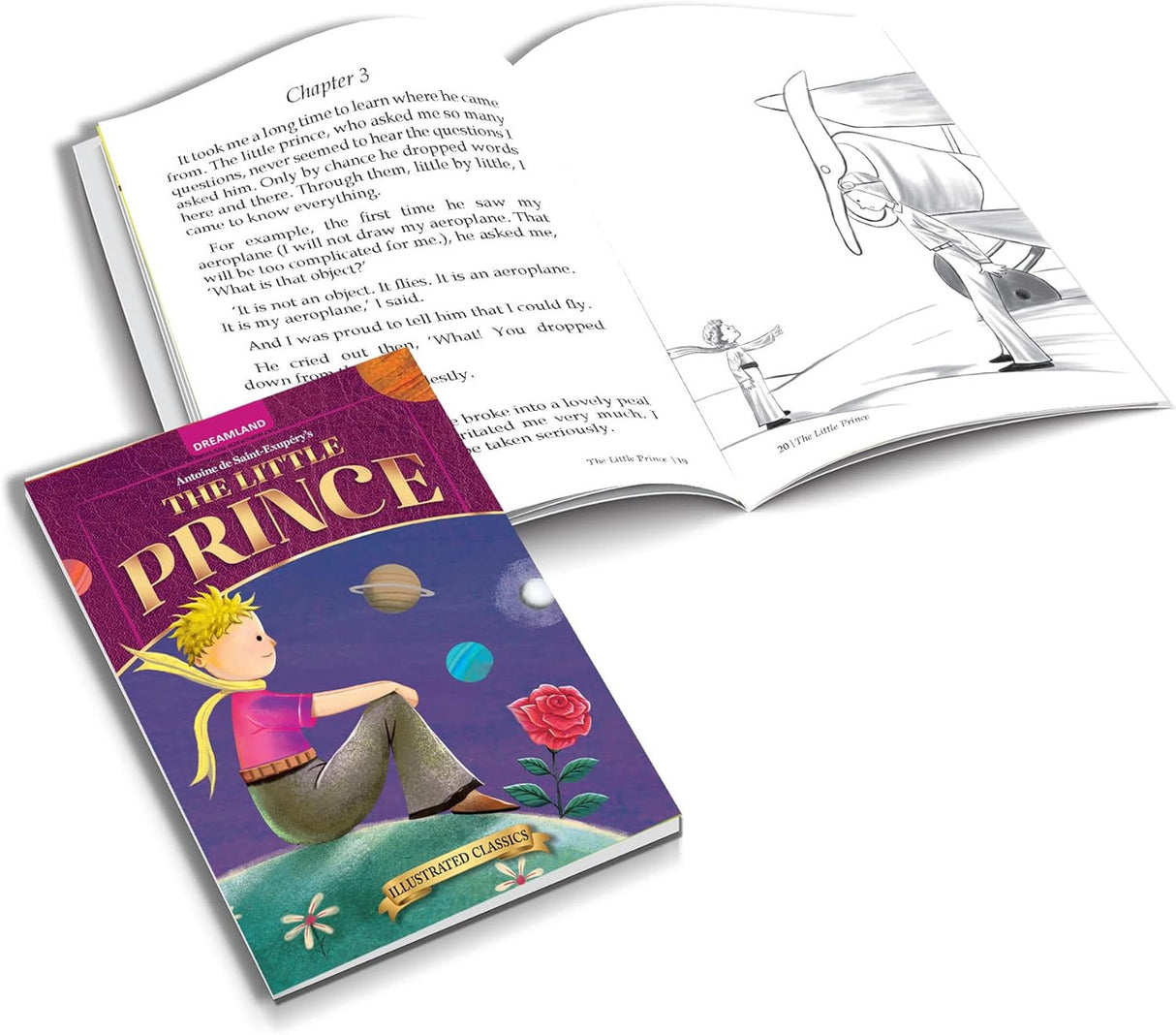 DREAMLAND CLASSIC TALES - The Little Prince - Illustrated Abridged Classics for Children with Practice Questions