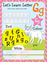 DREAMLAND - Learn to Write Activity Book for Children Age 4+ with Stickers - Learn Everyday Series for Kids