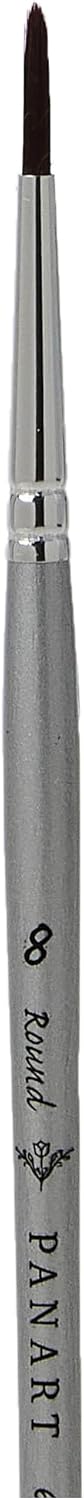 Panart Supertone Synthetic Round Short Handle Brush 601-8