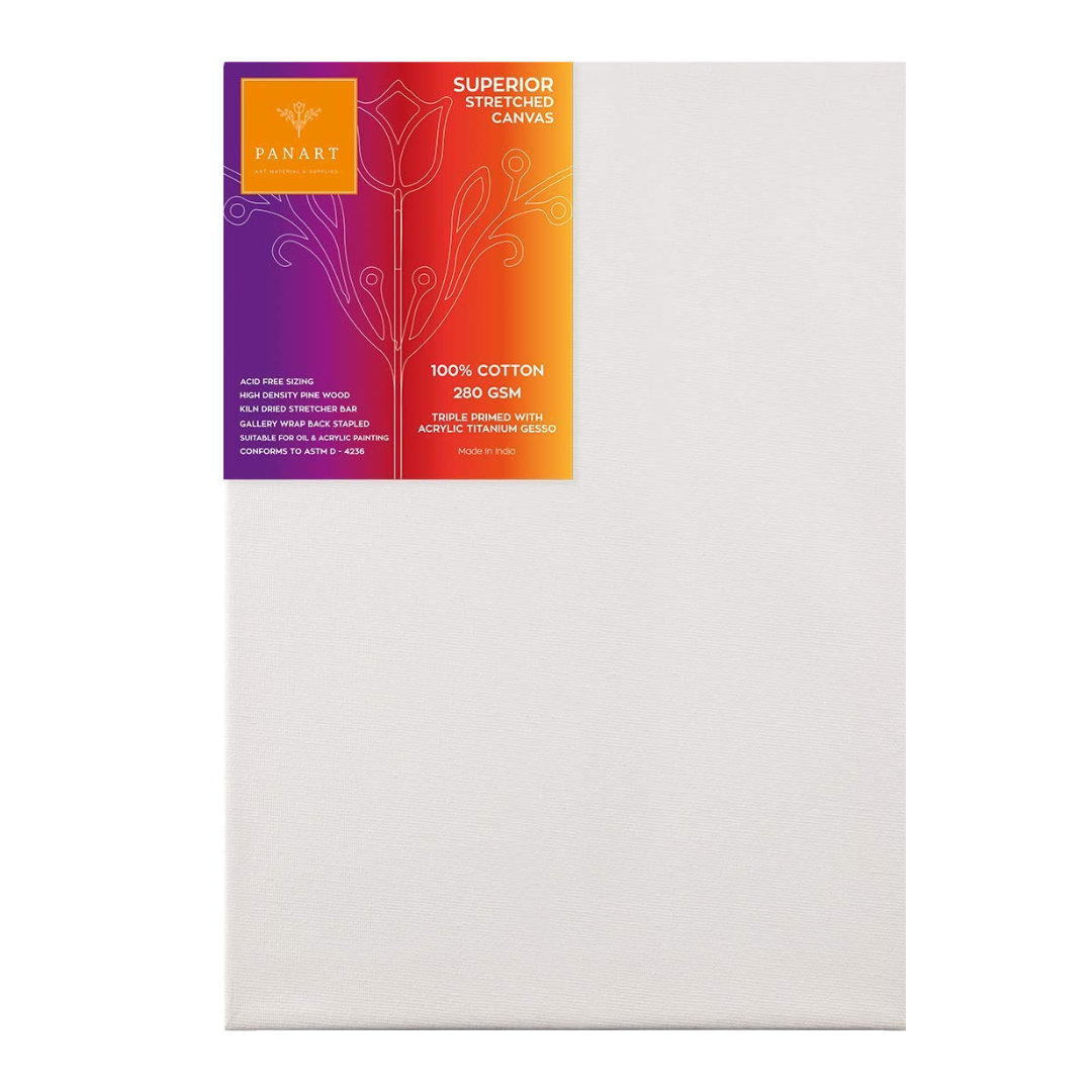 Panart Superior Stretched Cotton Canvas -  280gsm