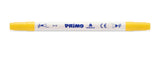 Primo Dual Fibre-Tip Pens – Pack of 10 | Double Tip Markers | Fine & Broad Tips | Bright Colours