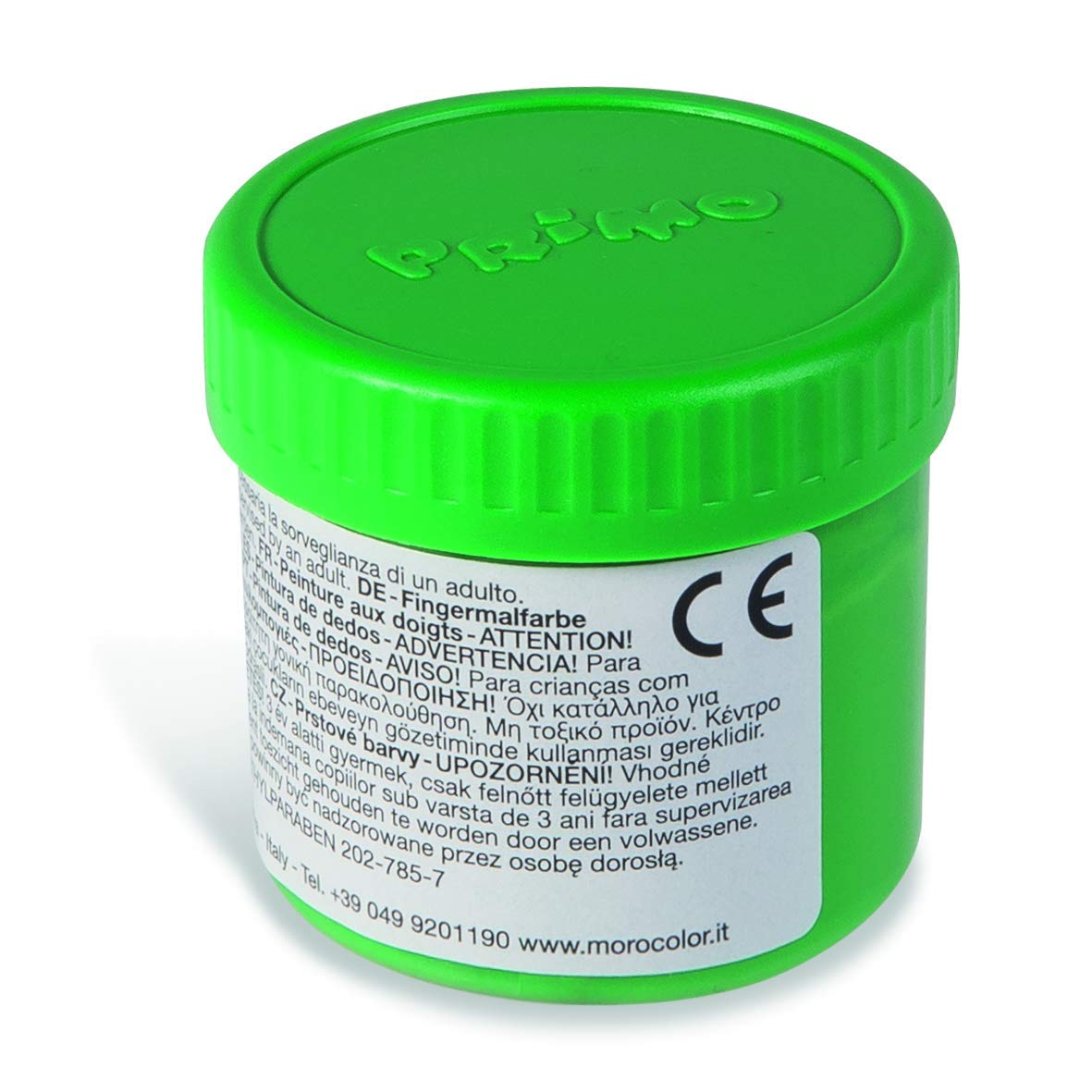 Primo Finger Paint Pots – 6 Colours, 50g Each, Carton Sleeve Pack
