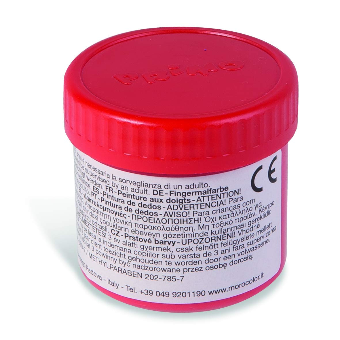 Primo Finger Paint Pots – 6 Colours, 50g Each, Carton Sleeve Pack