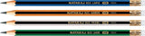 Nataraj 621 HB Hex Pencil Set – 48 Assorted Pieces with Tipped Eraser