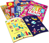 DREAMLAND - Brain Train Activity Book for Kids Age 6+ - With Colouring Pages, Mazes, Puzzles and Word searches Activities