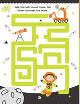 DREAMLAND I CAN SOLVE - Space World Activities - I Can Solve Activity Book for Kids Age 4- 8 Years | With Colouring Pages, Mazes, Dot-to-Dots