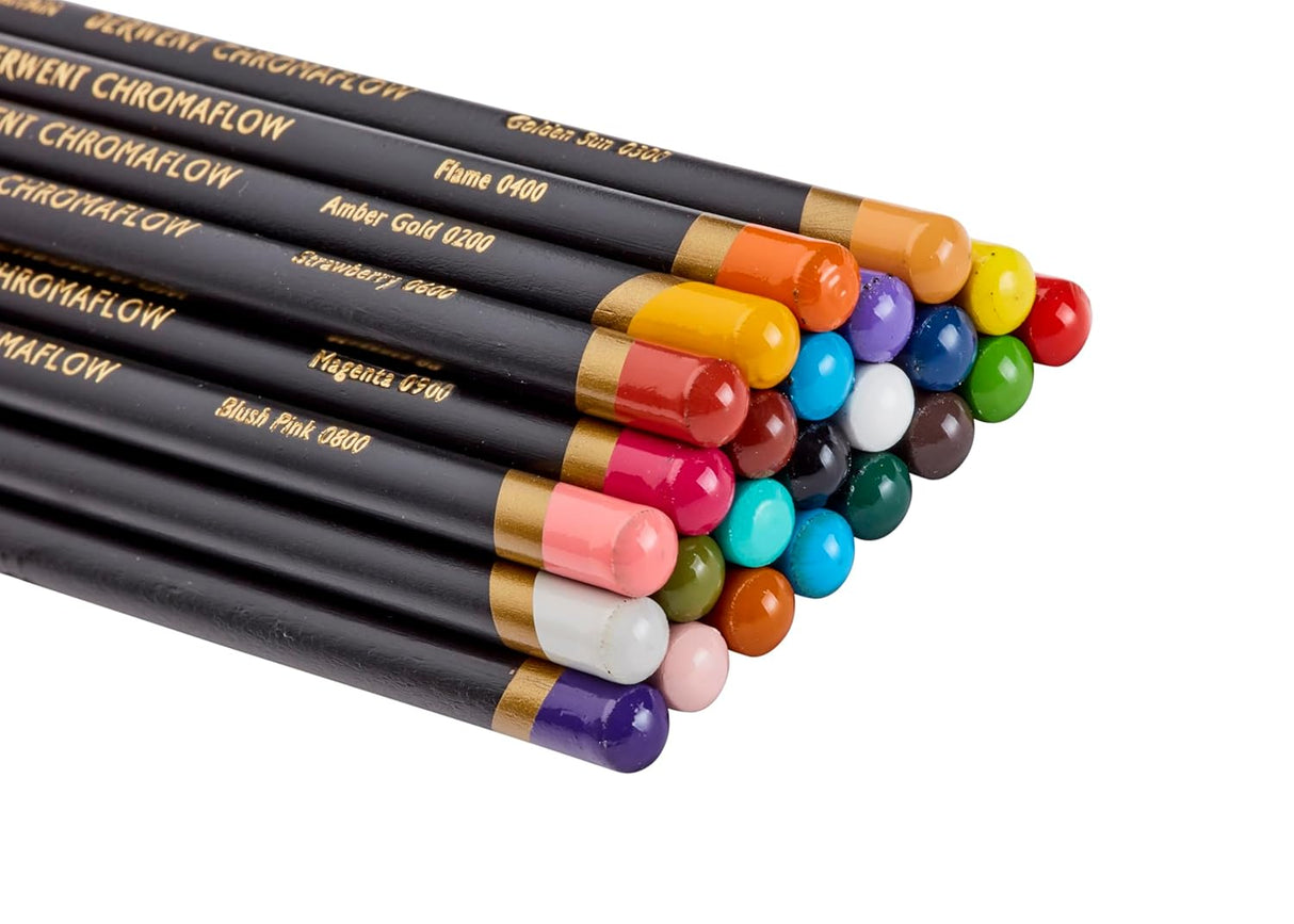 Derwent Chromaflow Pencils Tin