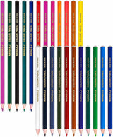 Nataraj Colour Pencils 24 Colours Full Size Pack with Sharpener