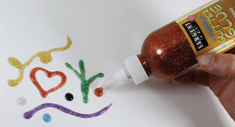 Sargent Art Glitter Glue Assortment Washable 8 Count – 4oz