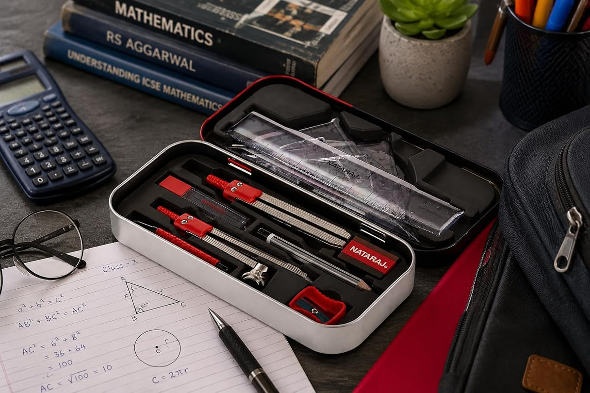Nataraj Ultimax Mathematical Instrument  Set