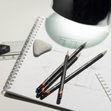 Derwent Graphic Medium Sketching Pencils – Blister Pack of 4, Sketching & Drawing Set