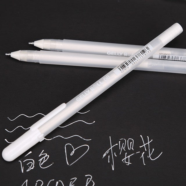 Sakura Gelly Roll White Gel Pen Set - 3 Pack