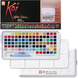 Sakura Koi Water Colour Studio Set 96CLR: Complete Palette for Artistic Excellence