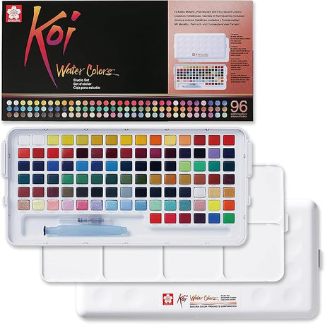 Sakura Koi Water Colour Studio Set 96CLR: Complete Palette for Artistic Excellence