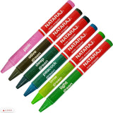 Nataraj Wax Crayons 24 Colors – 90mm