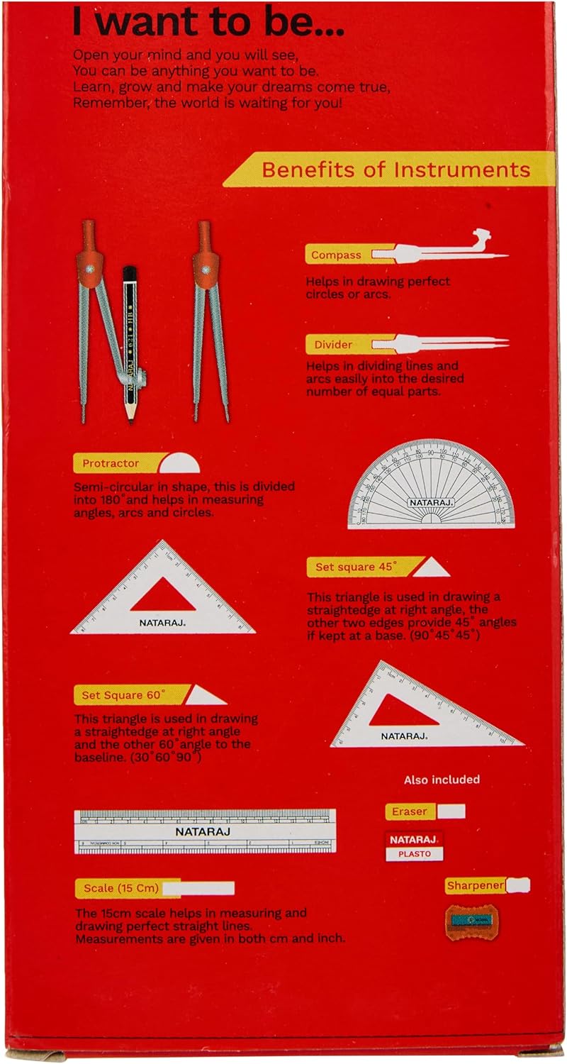 Nataraj Define Geometry Instrument Set