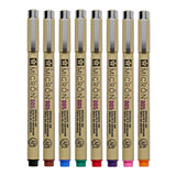 Sakura Pigma Micron Pen 005 Set of 8 Colours