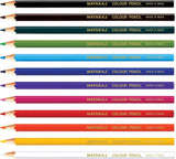 Nataraj Colour Pencils 24 Colours Full Size Pack with Sharpener