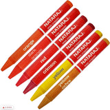 Nataraj Wax Crayons 24 Colors – 90mm