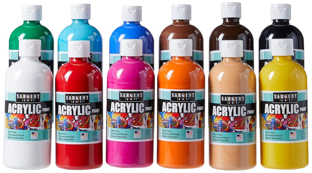 Sargent Art Acrylic Regular Paints 16 oz
