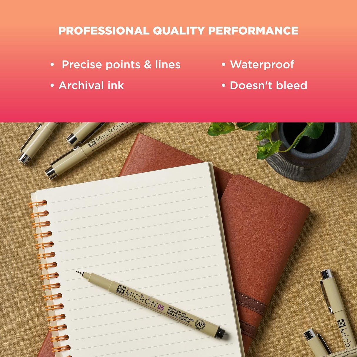 Sakura Pigma Micron Pen 005 Set of 8 Colours