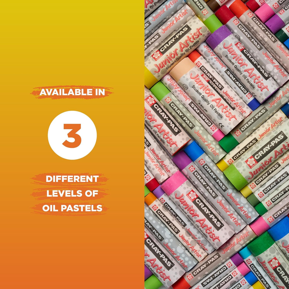 Sakura Cray-Pas Junior Artist Oil Pastel Set of 25 colors