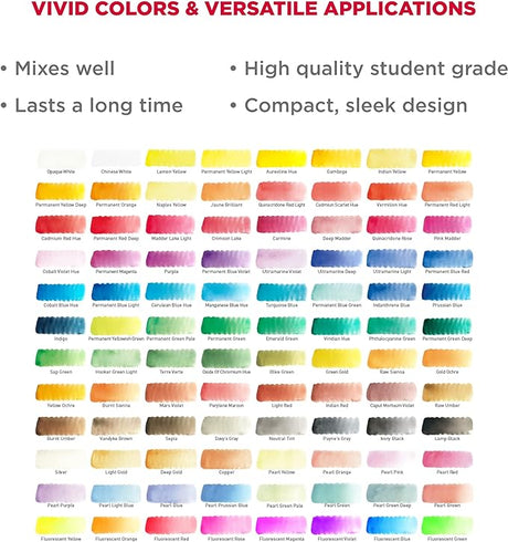 SAKURA KOI WATERCOLOR STUDIO SET-96 COLORS