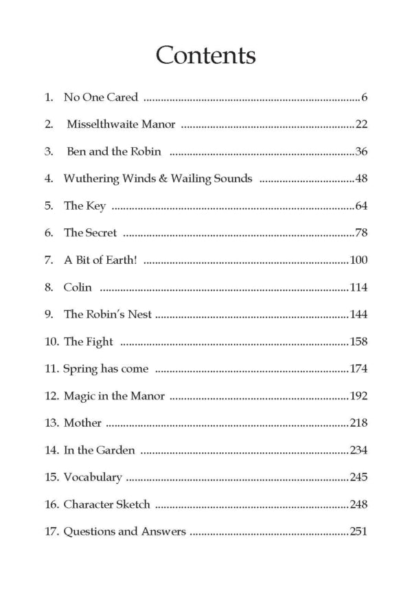 DREAMLAND CLASSIC TALES - Secret Garden - Illustrated Abridged Classics for Children with Practice Questions